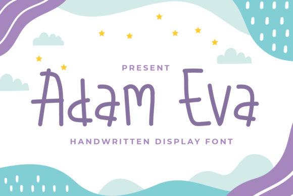 Adam Eva: A Fun and Quirky Display Font for Eye-Catching Campaigns
