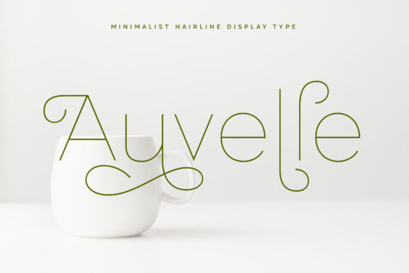 Auvelle: A Premium Font for Modern Design