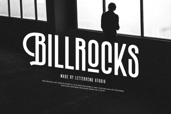 Billrocks: Elevate Your Brand with This Magical Display Font