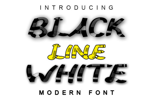 Black Line White Font: Elevating Handmade Labels