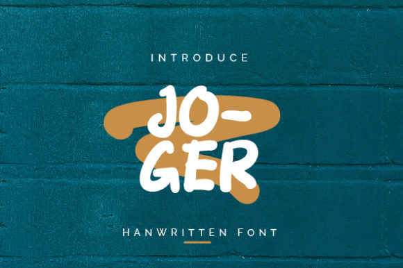 Bring Your Creations to Life with Joger, the Friendly Display Font
