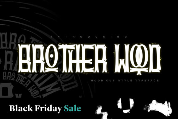 Brother Wood: A Bold and Unique Display Font for Makers