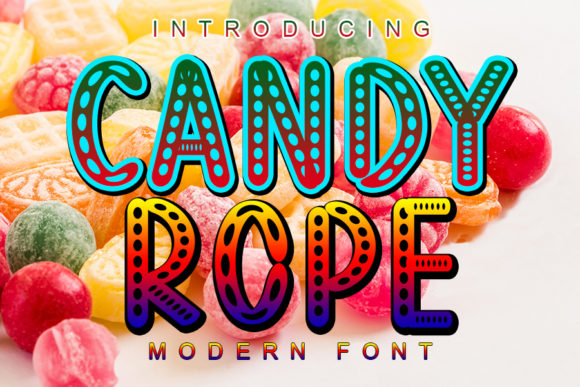 Candy Rope Font Review: A Joyful Display Typeface for Branding