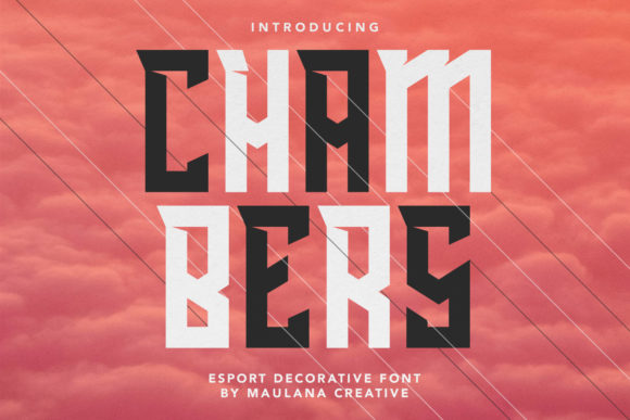 Chambers: A Bold Vintage Display Font for Web Design