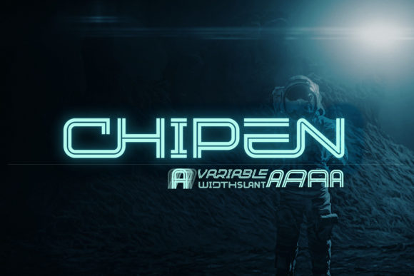 Chipen: A Bold, Modern Display Font for Digital Design