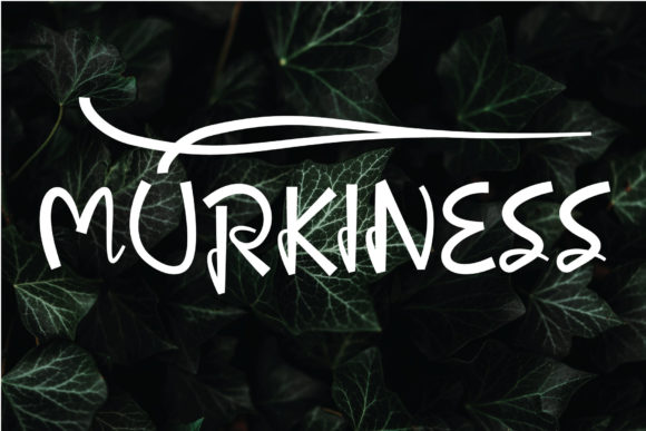 Discover Murkiness: A Bold and Trendy Display Font