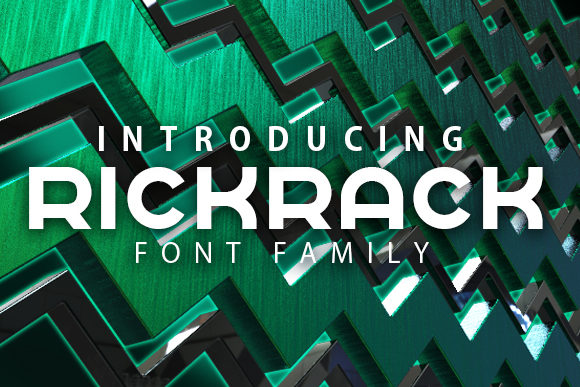 Discover the Charm of Rickrack: A Versatile Display Font