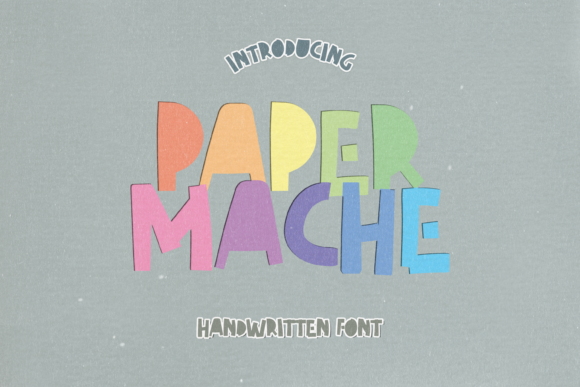 Discover the Joy of Paper Mache: A Font for Editorial Delight