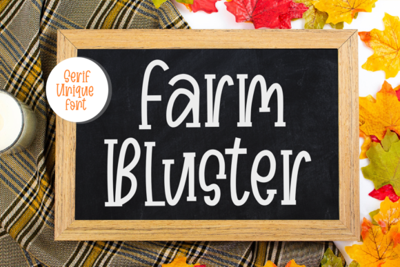Discovering Farm Bluster: A Quirky Display Font for Editorial Charm