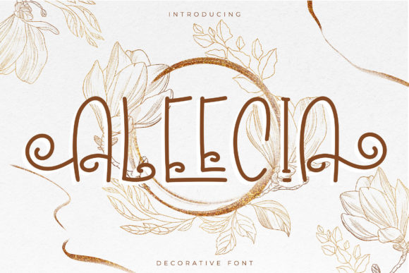 Elevate Your Brand with Aleecia: A Trendy Display Font