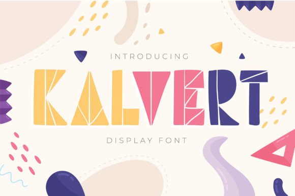 Enhance Your Brand with Kalvert: A Fun and Engaging Display Font