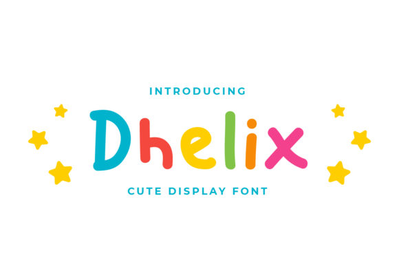 Enhancing Web Design with Dhelix: A Playful Display Font