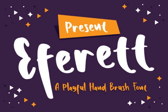 Exploring Eferett: A Playful Font for Creative Branding
