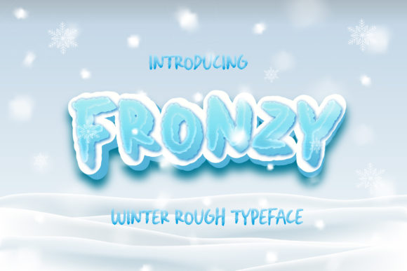 Fronzy: A Bold and Energetic Display Font