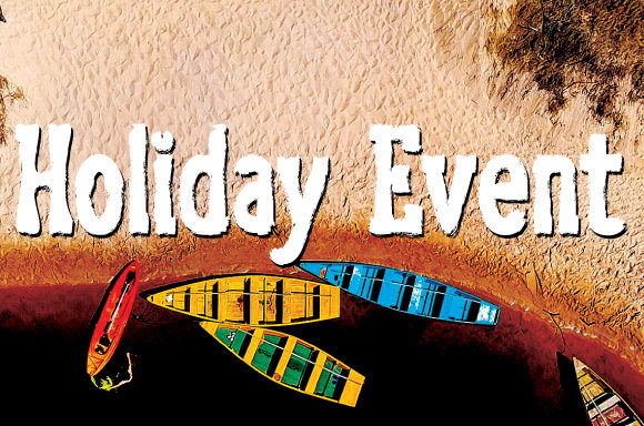 Holiday Event: A Brush-Effect Display Font for Eye-Catching Web Design