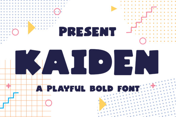 Kaiden: A Bold and Playful Font for Creative Branding