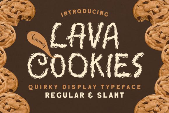 Lava Cookies Font: Adding Quirky Charm to Brand Visuals