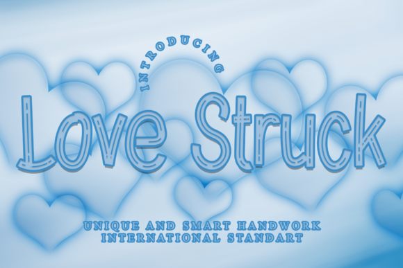 Love Struck: A Charming Display Font for Creative Makers
