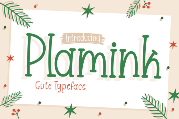 Plamink Font: Playful Branding for Small Business