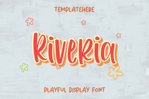 Unleashing Creativity with Riveria: A Playful Display Font