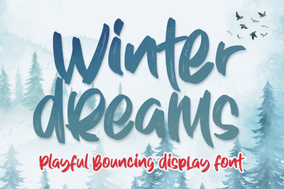 Winter Dreams: A Versatile Display Font for Creative Web Design