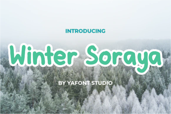 Winter Soraya Font for Clean Editorial Design