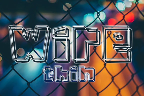 Wire: A Bold and Expressive Display Font